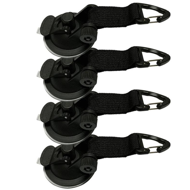 saugnapf zelt 4Pcs Wild Auto Zelt Saugnapf Universal Haken Auto Seite Markise Fester Haken Saugnapf