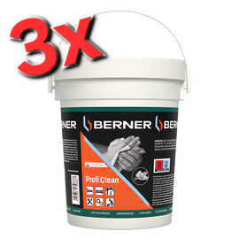 3x Handreinigungstücher Profi Clean