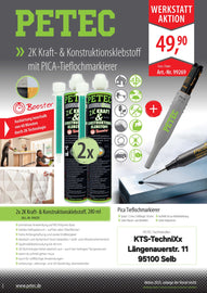 2K-Montagekleber + Tieflochmarkierer