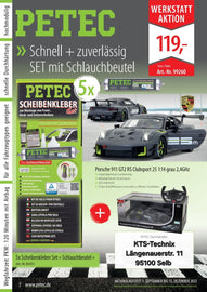 5x Scheibenkleber-Set Schlauchbeutel 400ml