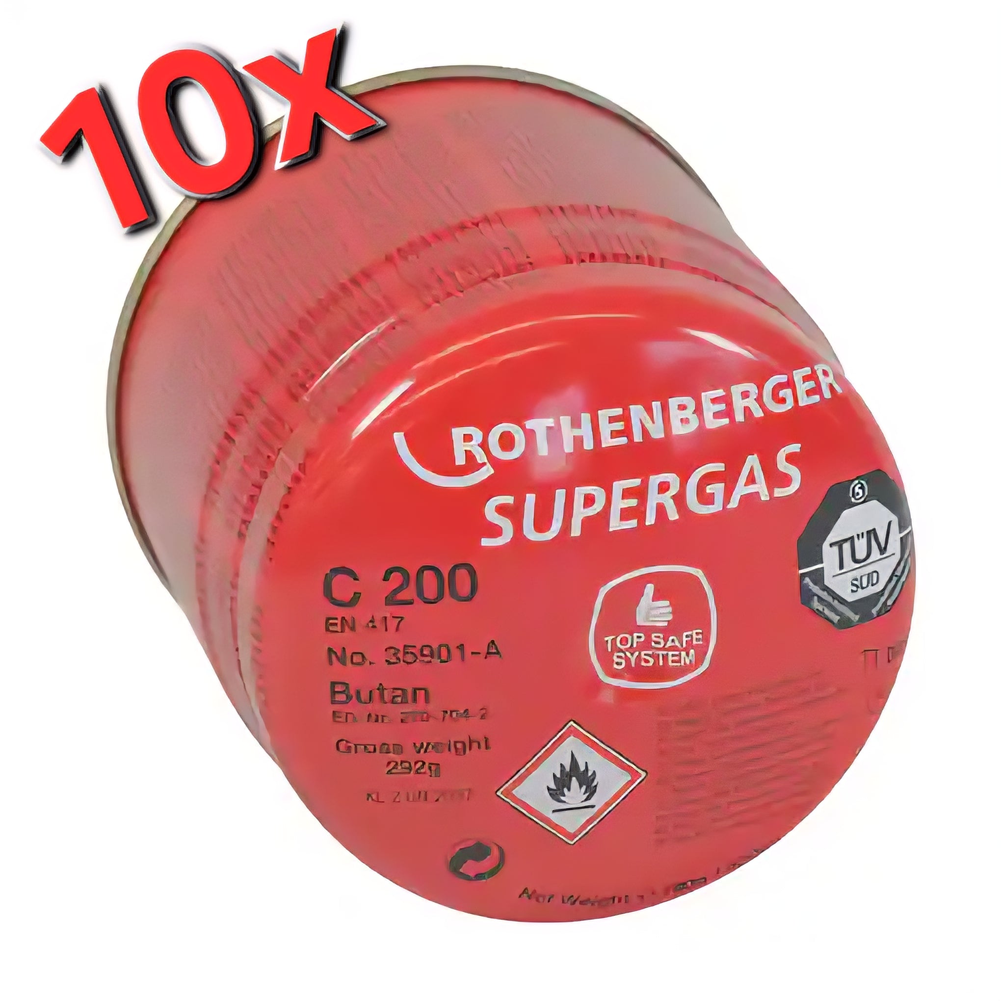 Gaskartusche Supergas C200 TSS