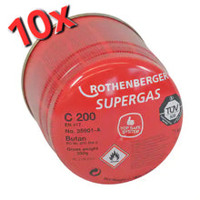 Laden Sie das Bild in den Galerie-Viewer, Gaskartusche Supergas C200 TSS