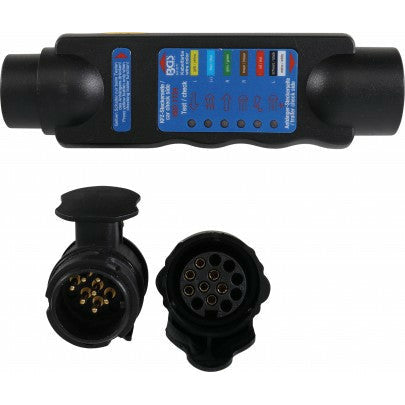 Anhänger-, Zugfahrzeug-Tester | 7-, 13-polig - KTStechnixx