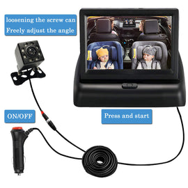 Car Baby Monitor HD Nachtsichtkamera für Babyautospiegel - KTStechnixx