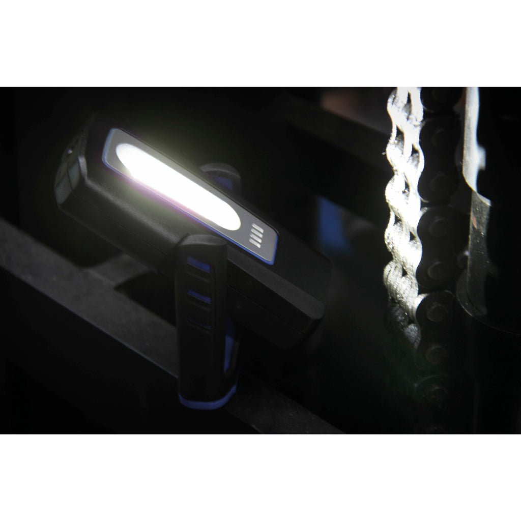 COB-LED-Werkstattleuchte mit Magnet und Haken | klappbar | mit induktiver Ladefunktion - KTStechnixx