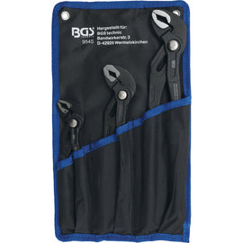 Wasserpumpenzangen-Satz | arretierbar | 175 / 240 / 300 mm | 3-tlg. - KTStechnixx