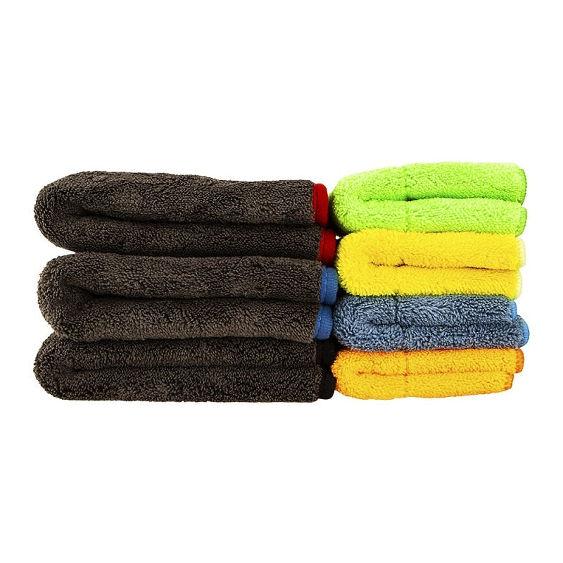 Car Wash 1200GSM Car Detailing Microfiber Towel Car Cleaning Drying Cloth Thick Car Washing Rag for Cars Kitchen Car Care Cloth - KTStechnixx