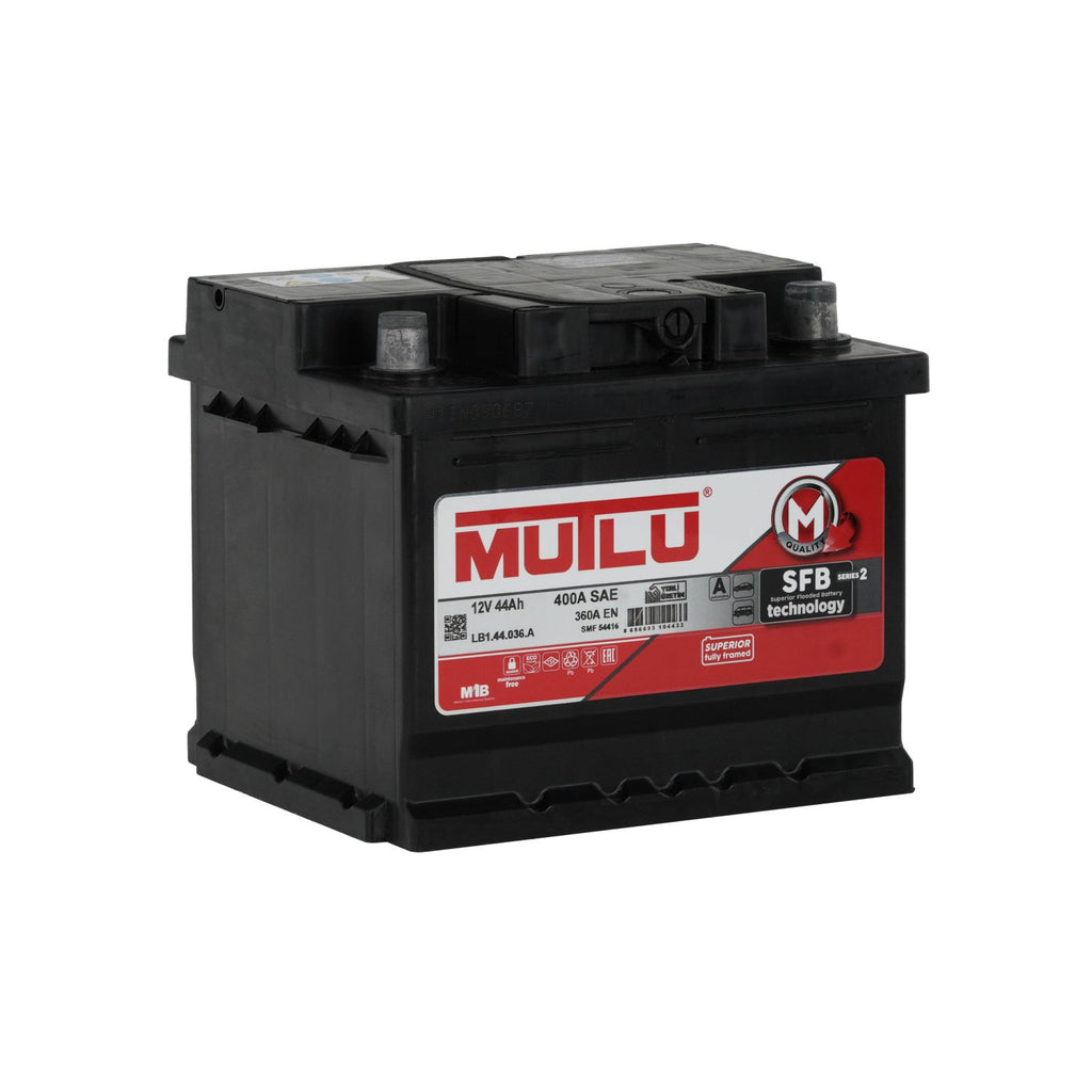 MUTLU 12V 44Ah Autobatterie Batterie Starterbatterie Batteriepfand inkl. - KTStechnixx