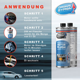 SYPRIN MOTOR FLUSH MOTORSPÜLUNG ALLE MOTOREN D/B - KTStechnixx