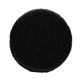 PAD BOY !FLACH! 40X15MM POLIERSCHWAMM , Schwarz Applikation - KTStechnixx