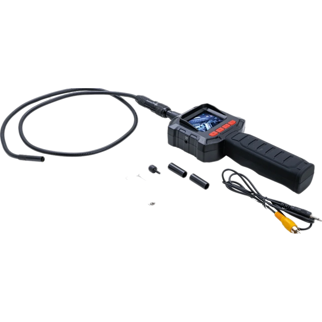 Endoskop-Farbkamera mit TFT-Monitor | Kamerakopf Ø 8 mm - KTStechnixx