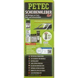 Scheibenkleber-Set mit Kartusche 310ml, Multiaktiv Primer Kombistick 10 ml, Reinigungstuch, höhenverstellbare Düse - KTStechnixx